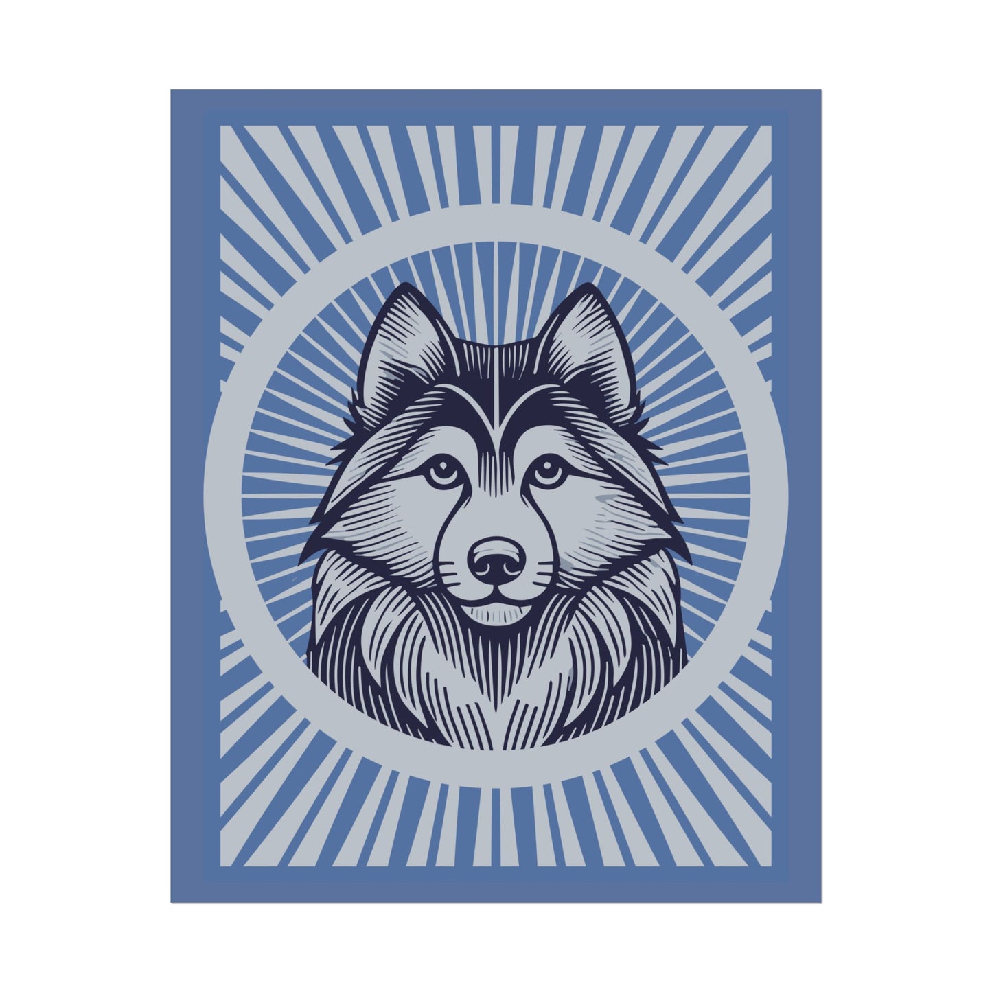 Alaskan Klee Kai Art Print