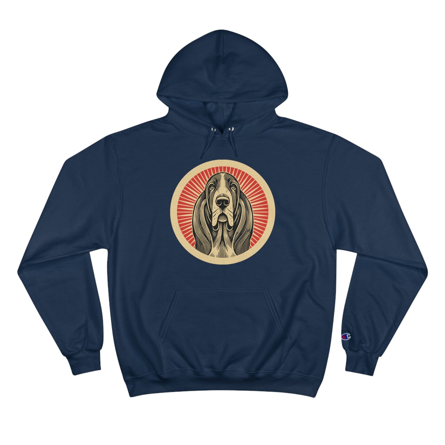 Basset Hound Hoodie for Adults