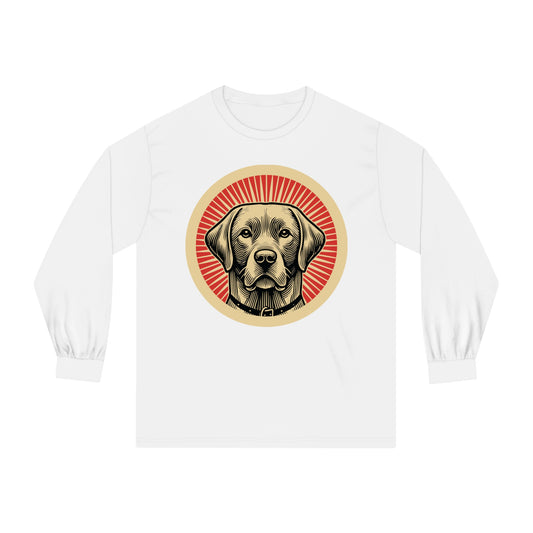 Labrador Retriever Long Sleeve Tee for Adults