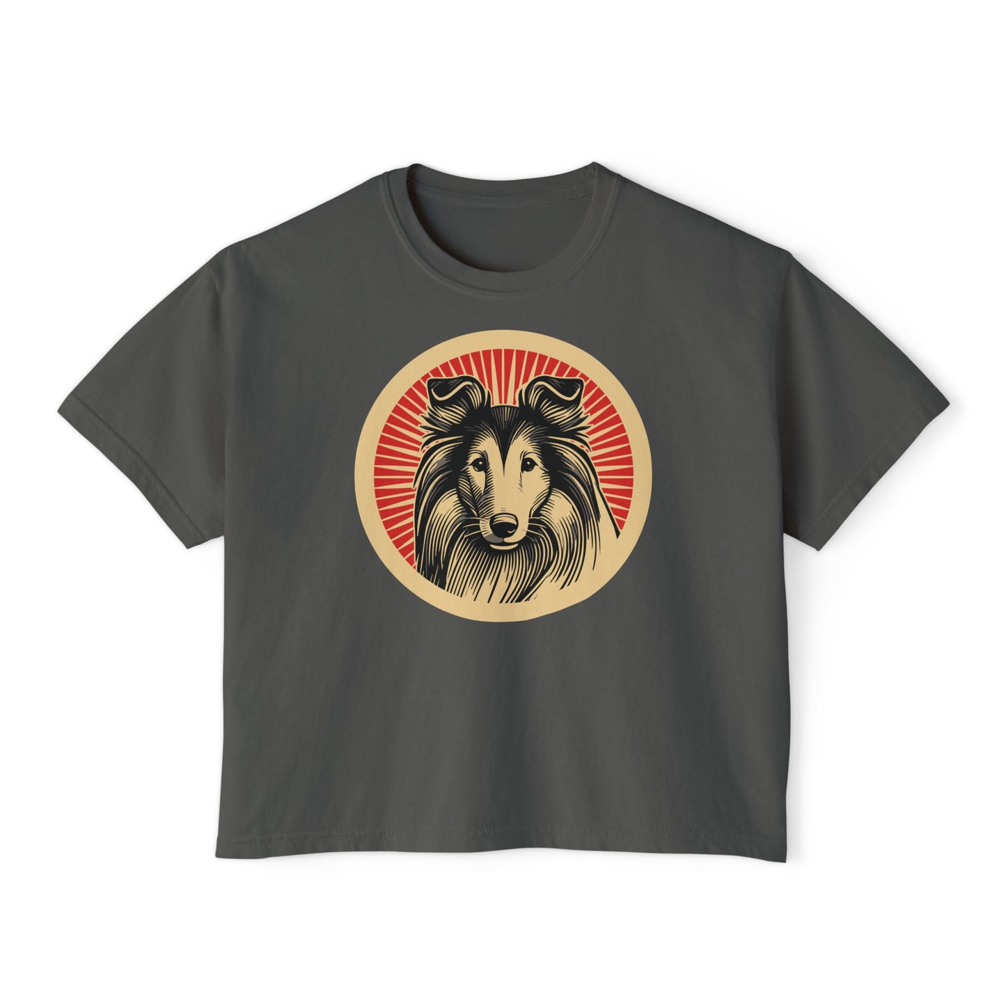 Collie Boxy Tee for Women