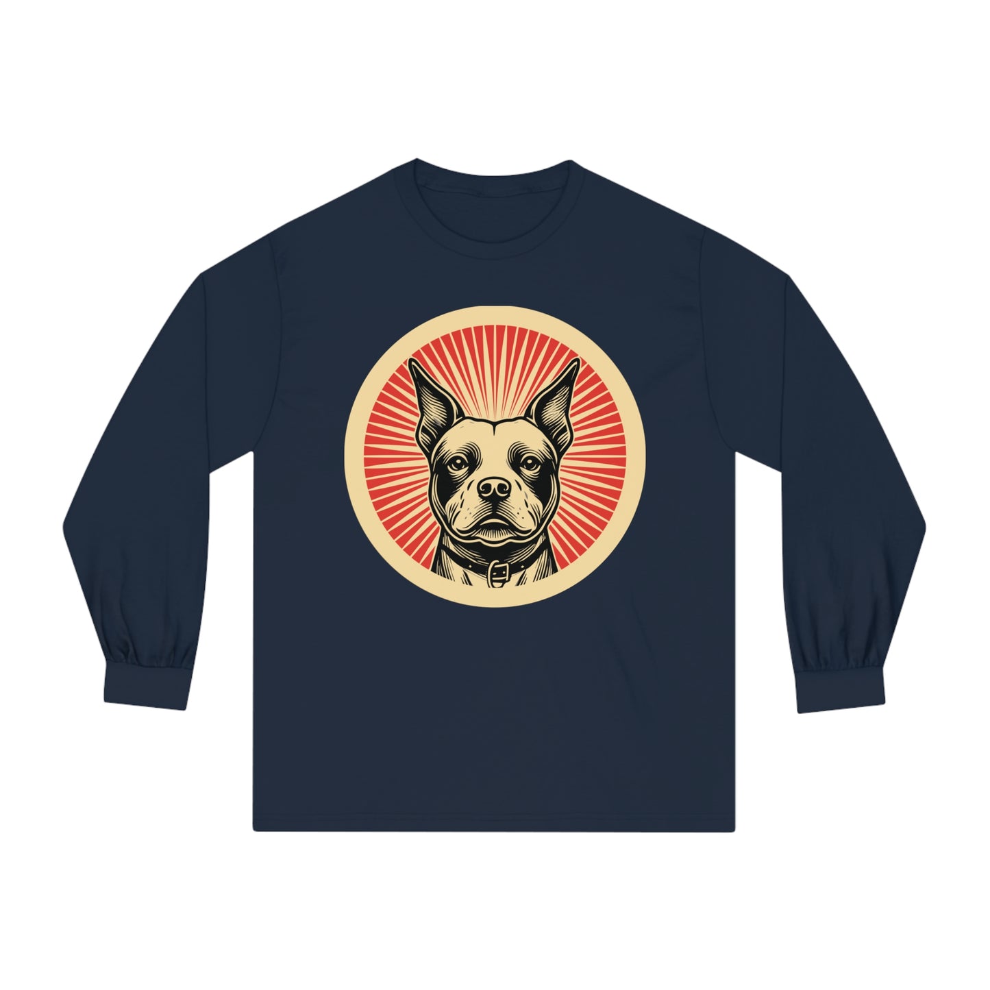 Staffordshire Bull Terrier Long Sleeve Tee for Adults