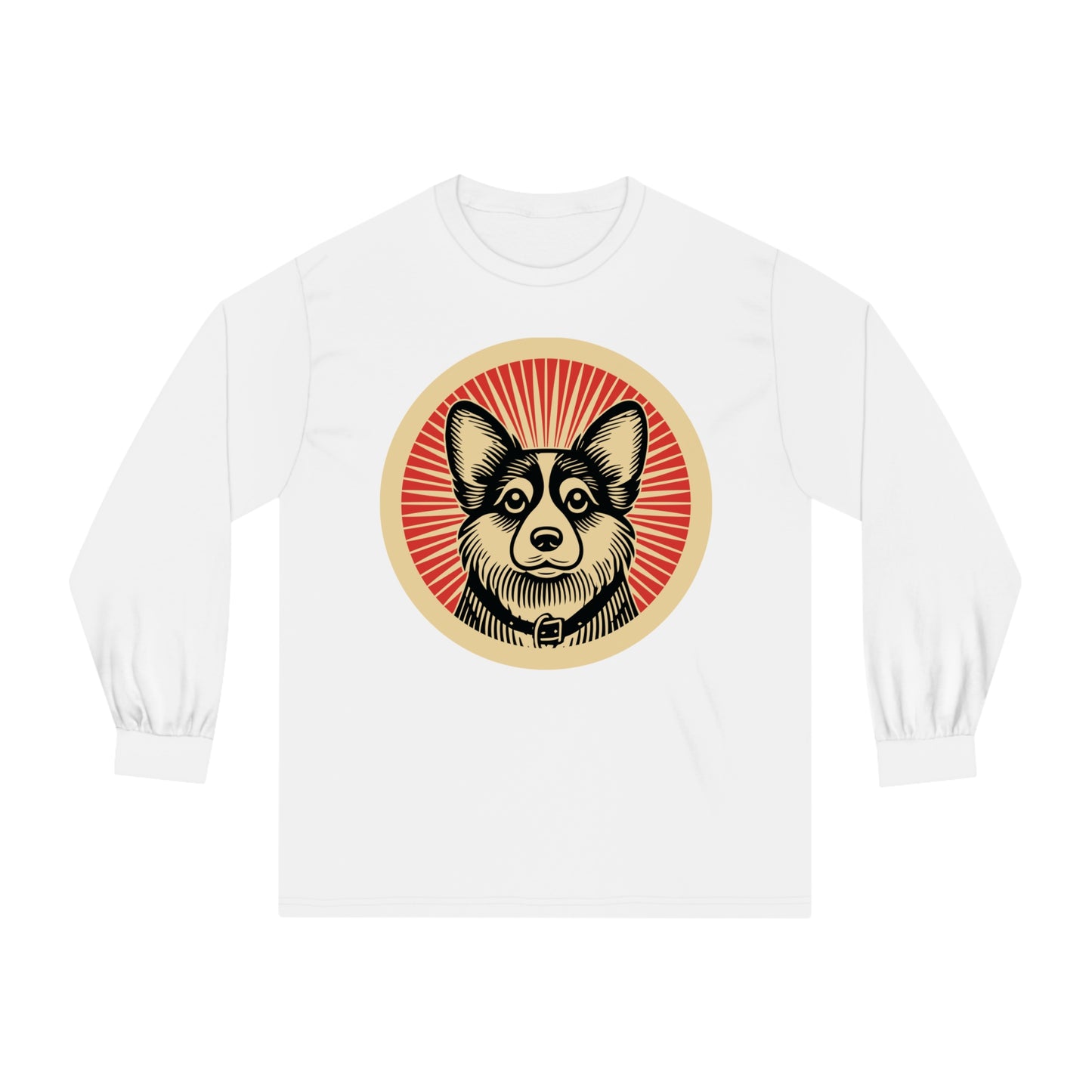 Corgipoo Long Sleeve Tee for Adults