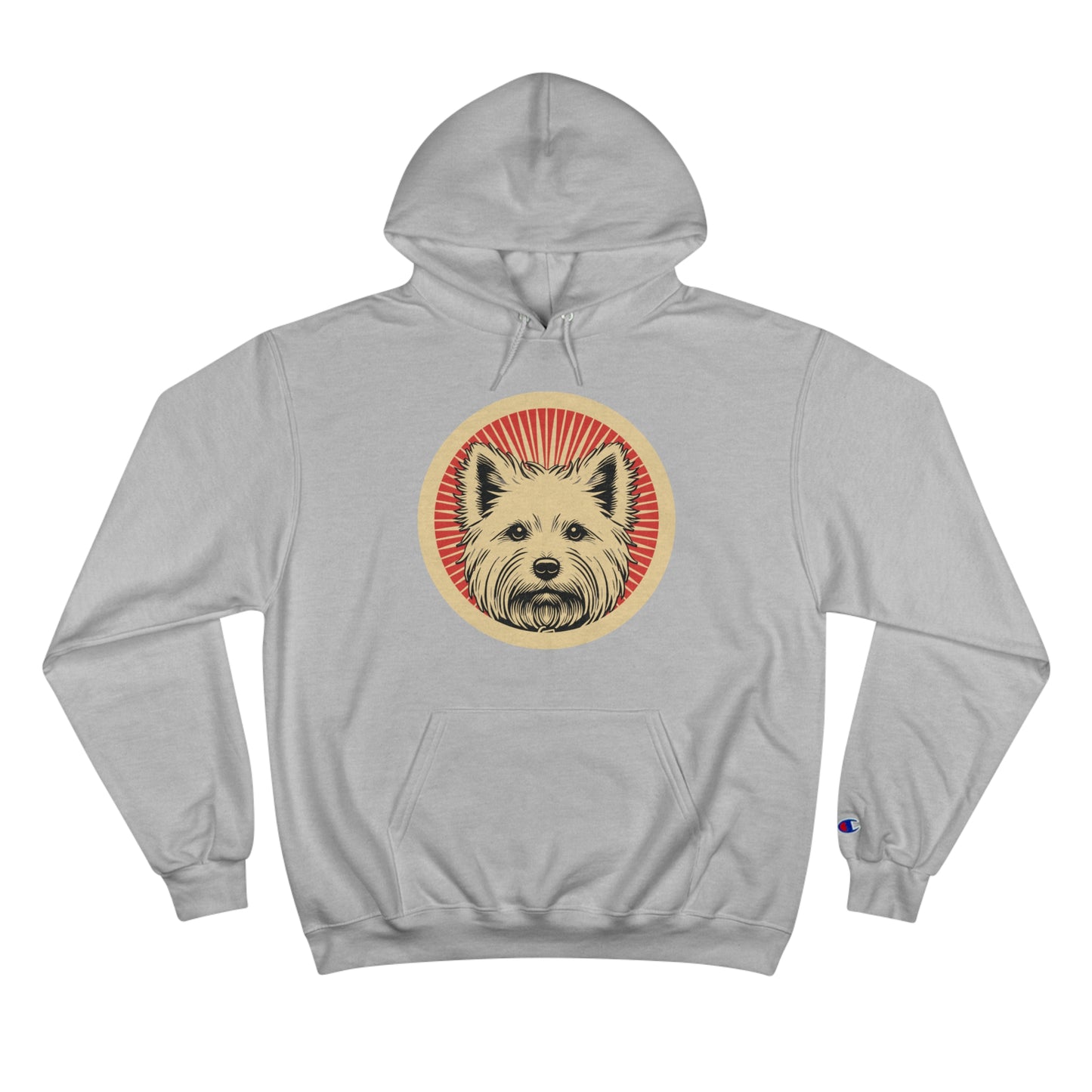West Highland White Terrier Hoodie for Adults