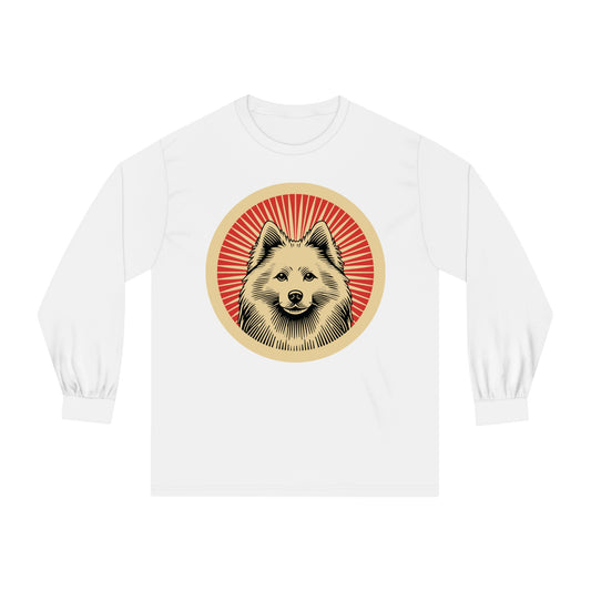 American Eskimo Dog Long Sleeve Tee for Adults