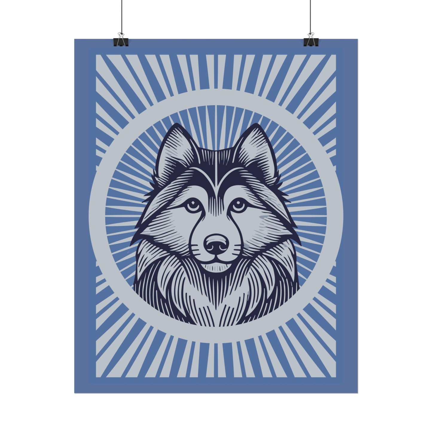 Alaskan Klee Kai Art Print