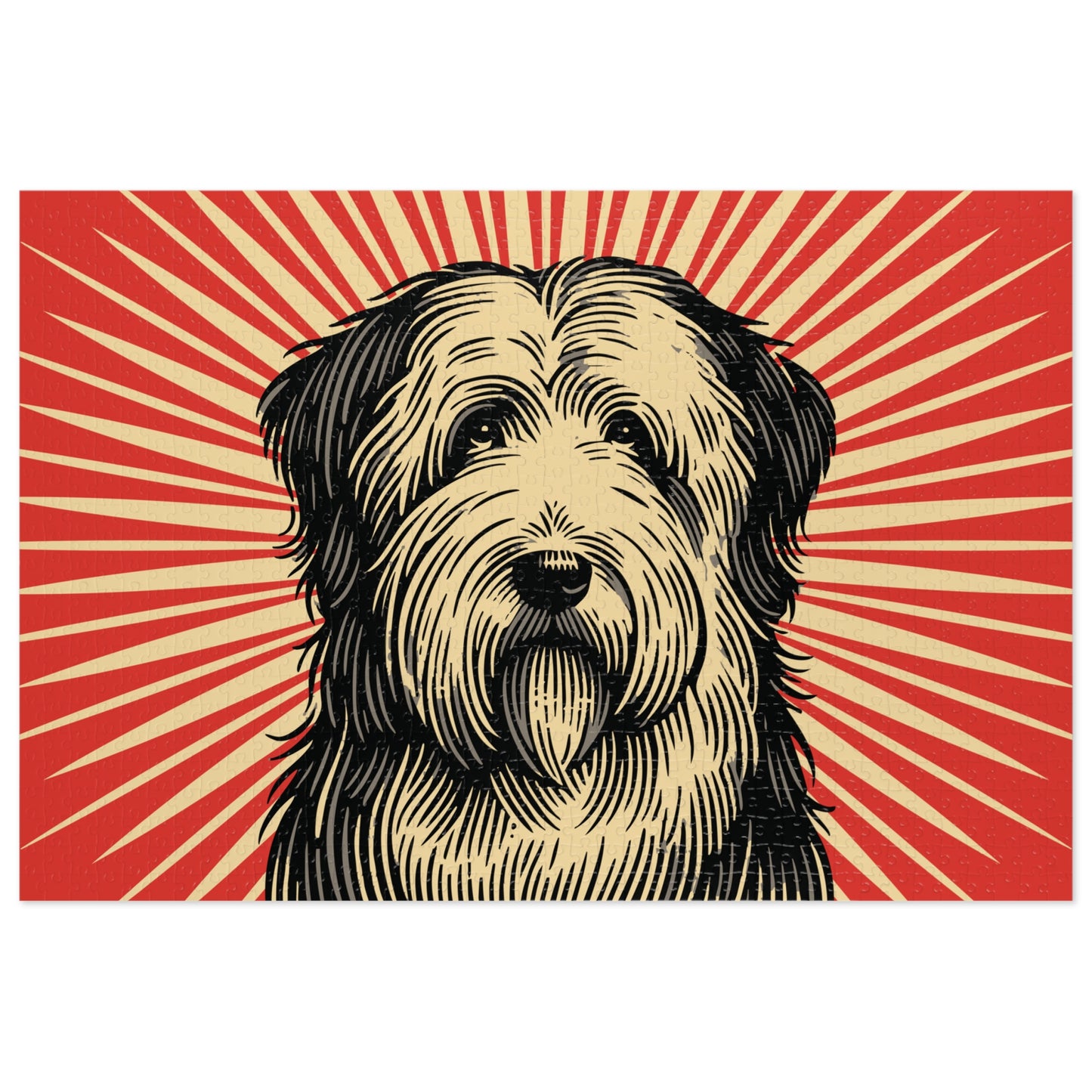 Old English Sheep Dog Jigsaw Puzzle