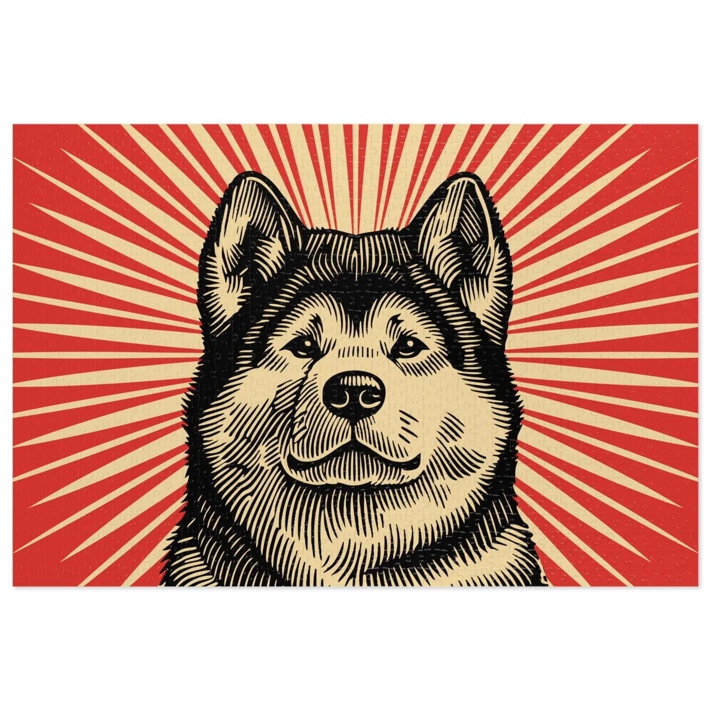 Akita Jigsaw Puzzle