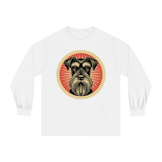Standard Schnauzer Long Sleeve Tee for Adults