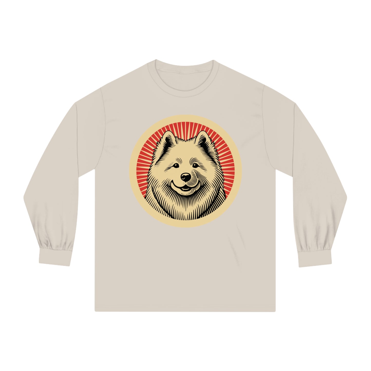 Samoyed Long Sleeve Tee for Adults