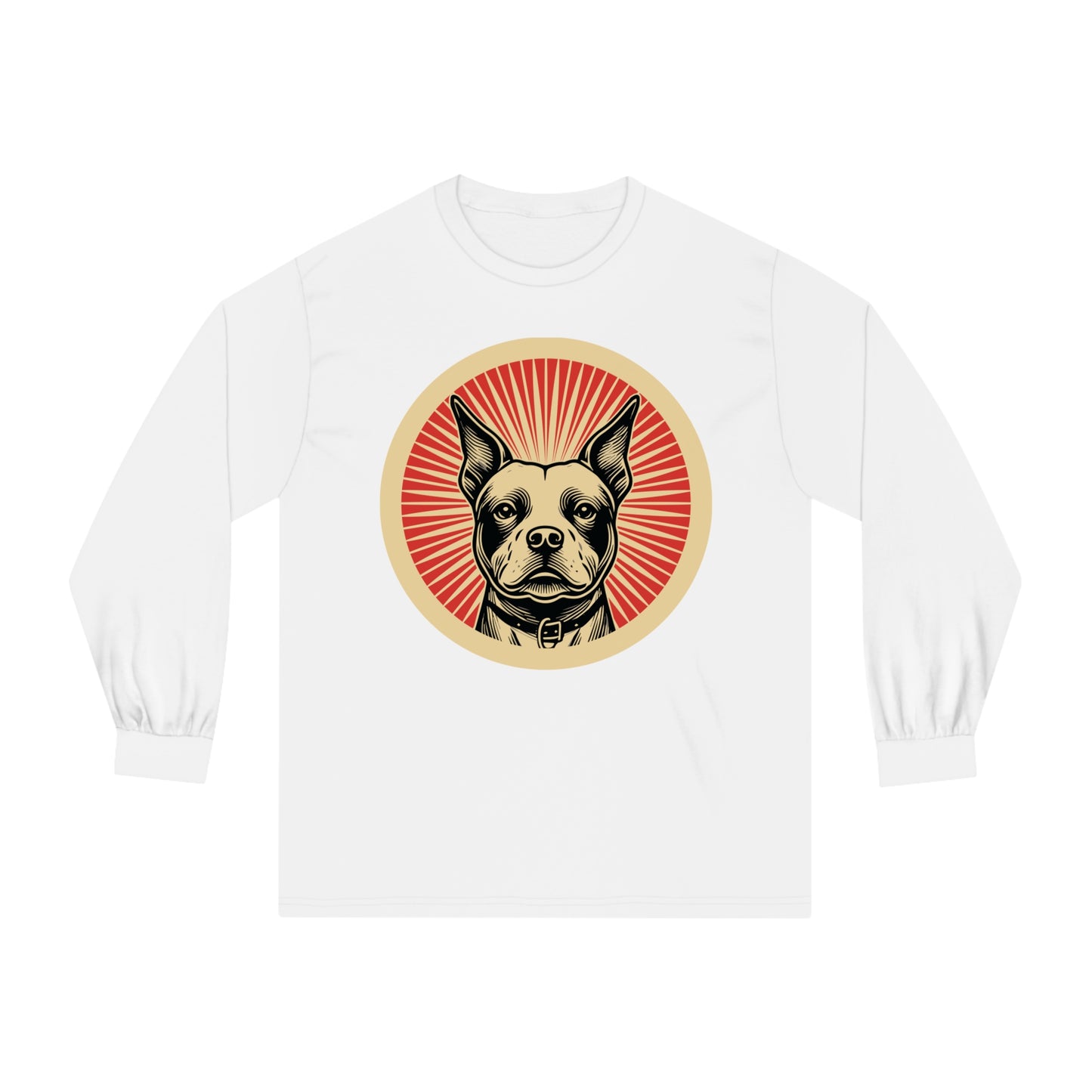 Staffordshire Bull Terrier Long Sleeve Tee for Adults