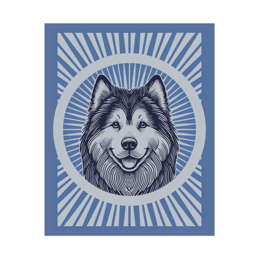 Alaskan Malamute Art Print