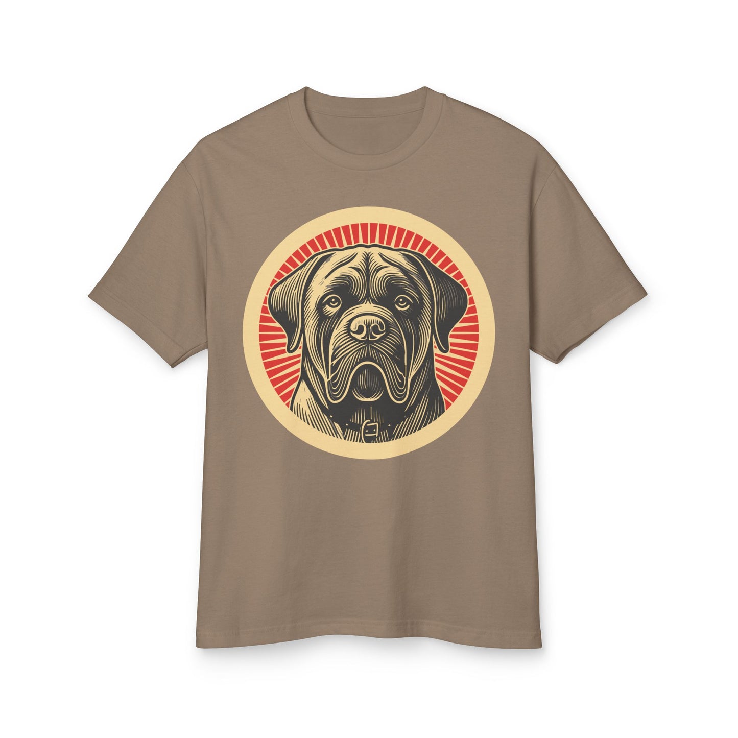 Mastiff Heavyweight Cotton T-Shirt for Adults