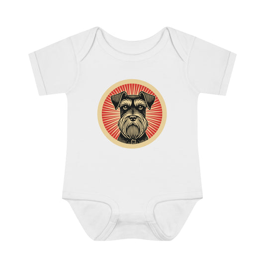 Miniature Schnauzer Onesie for Infants