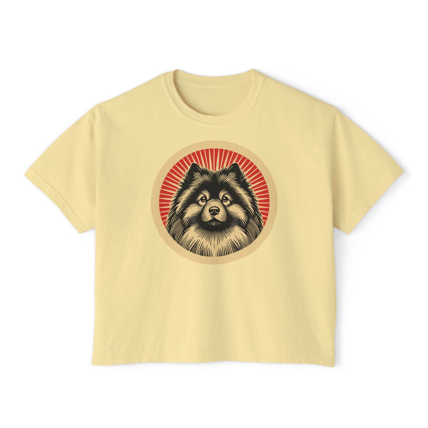 Keeshond Boxy Tee for Women
