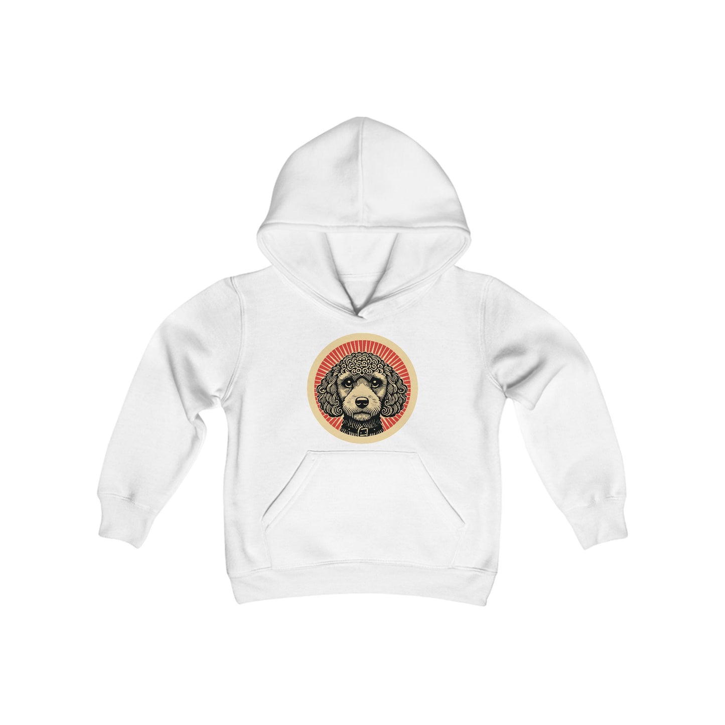 Cockapoo Heavy Hoodie for Kids