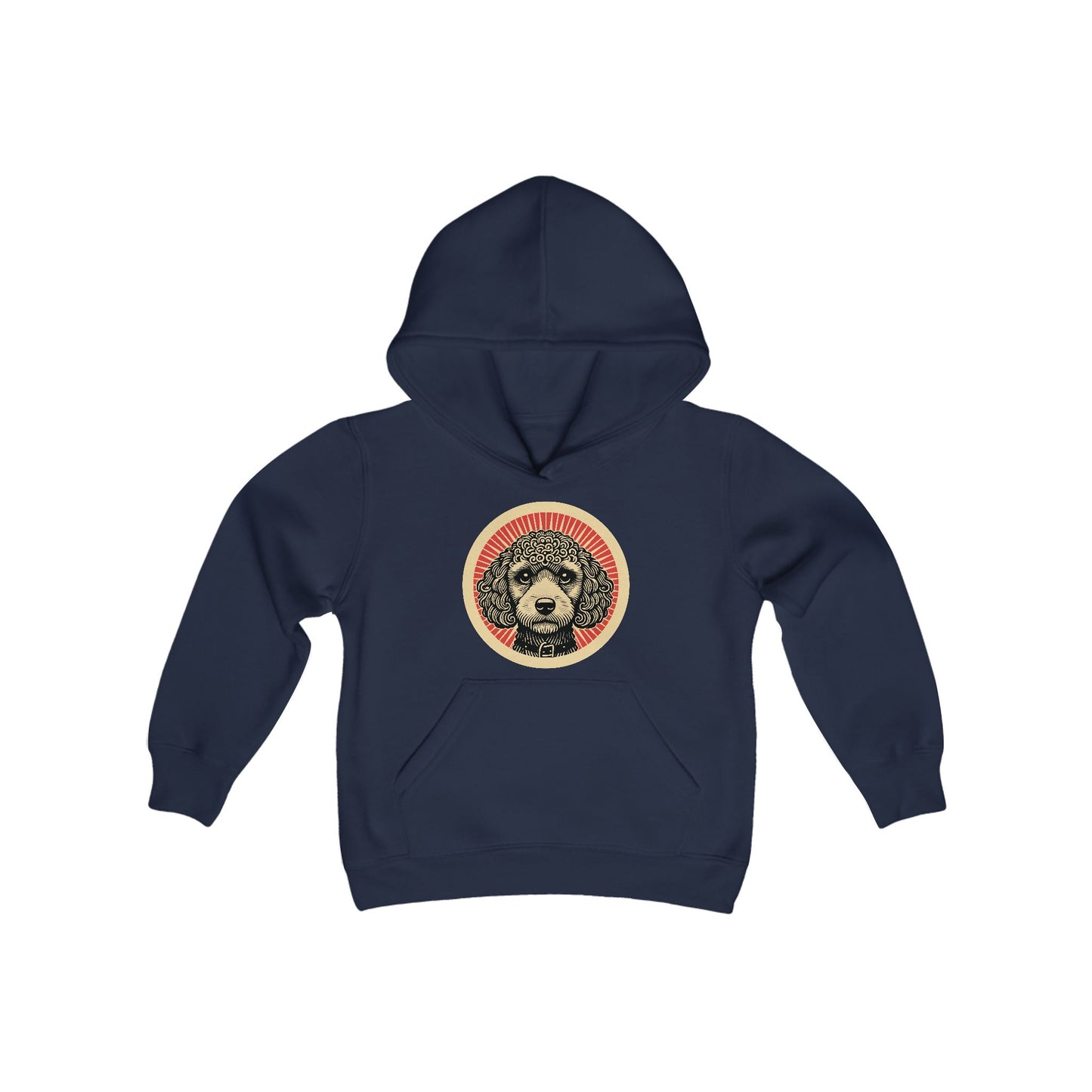 Cockapoo Heavy Hoodie for Kids