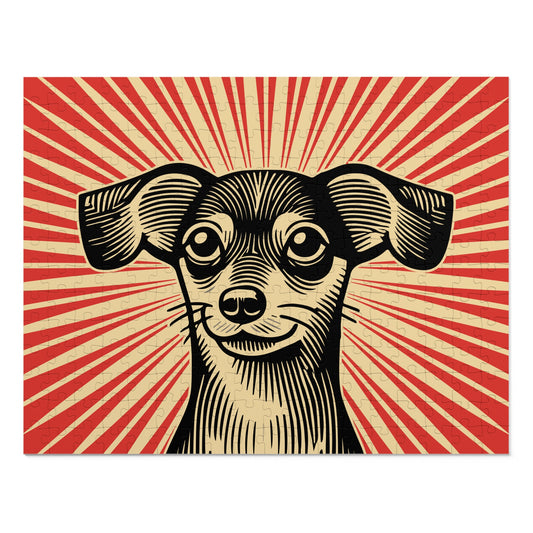 Chiweenie Jigsaw Puzzle