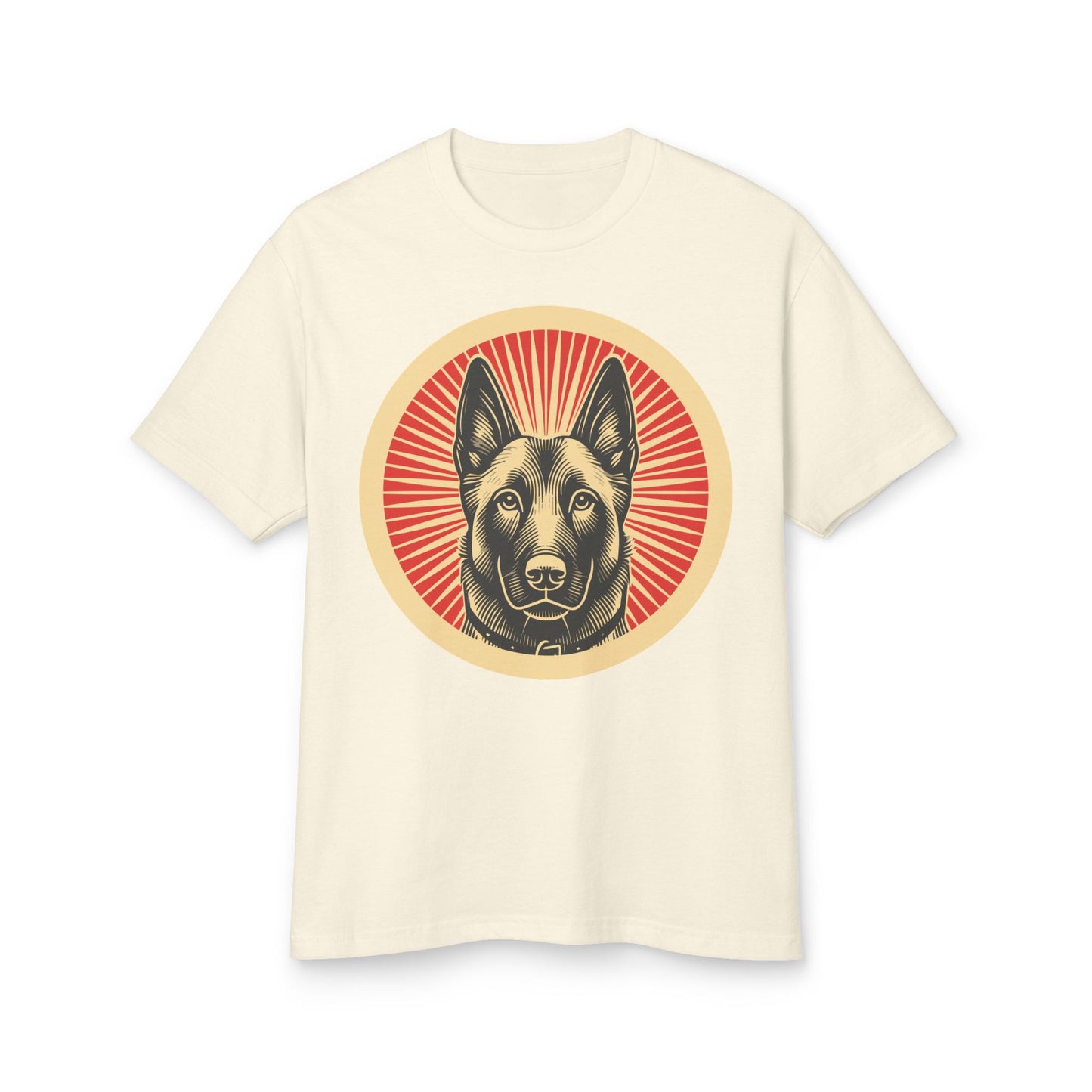 Belgian Malinois Heavyweight Cotton T-Shirt for Adults