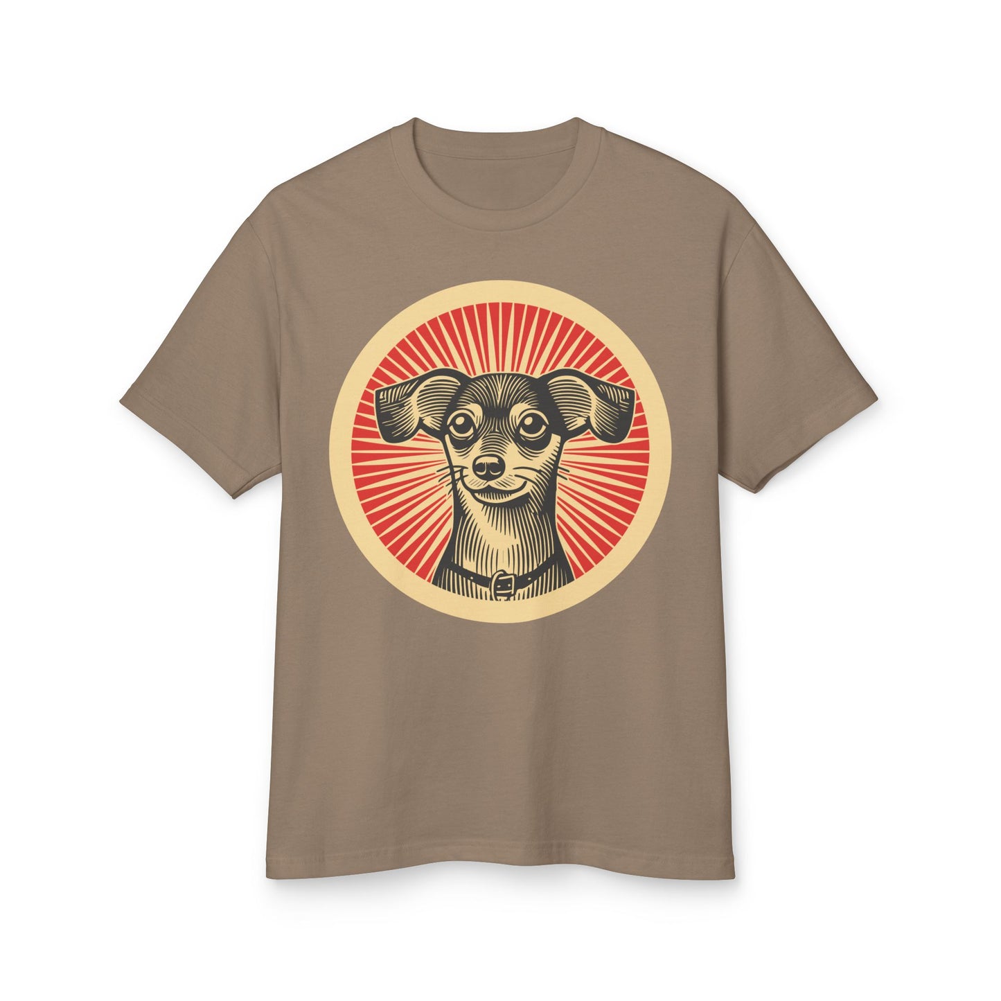 Chiweenie Heavyweight Cotton T-Shirt for Adults