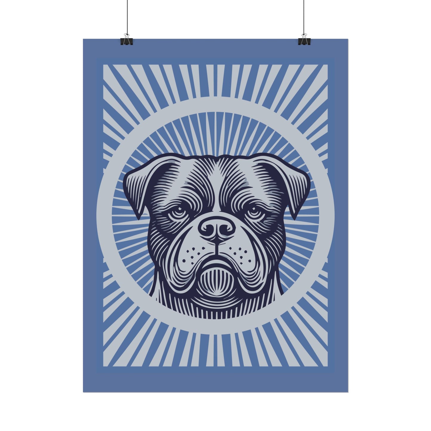American Bulldog Art Print