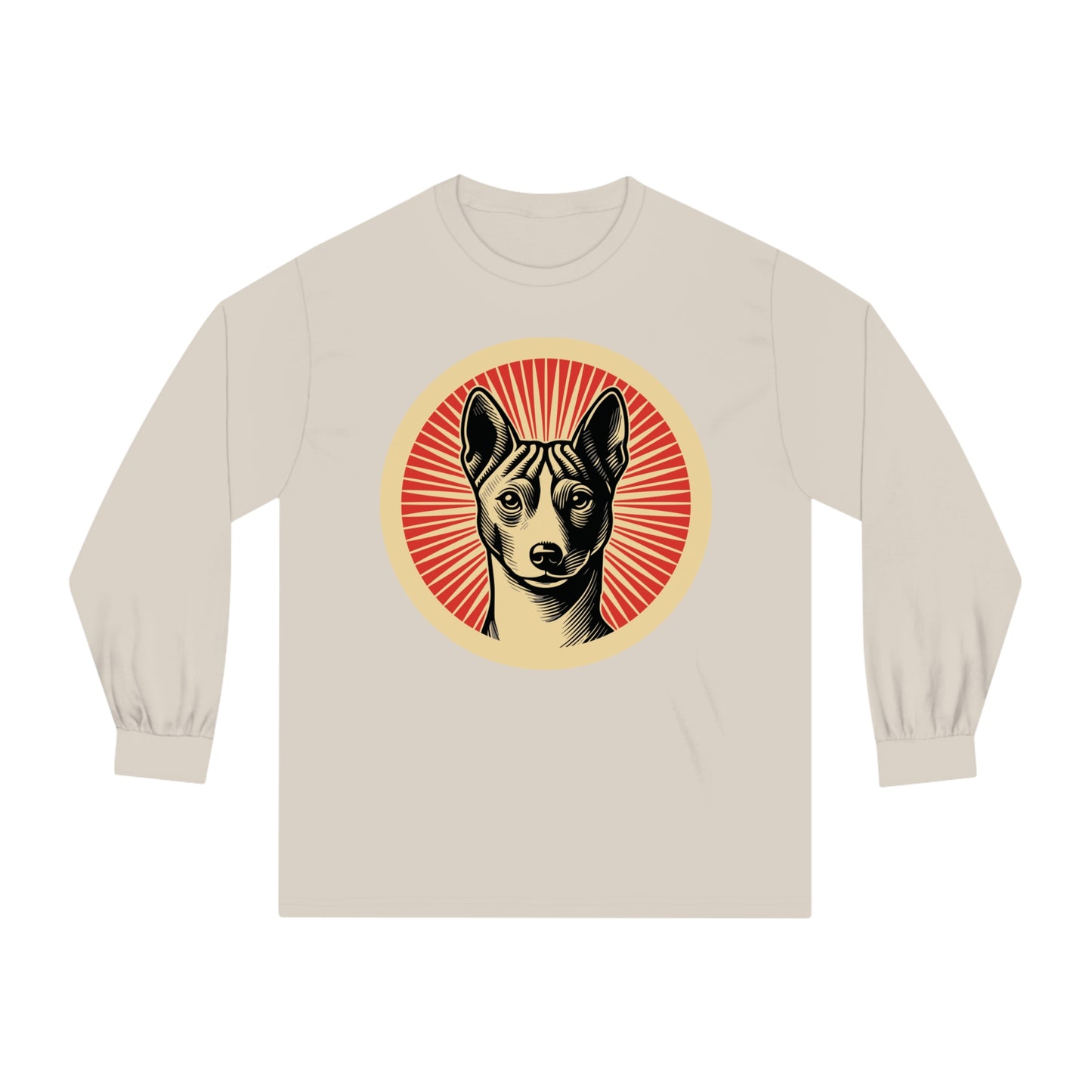 Basenji Long Sleeve Tee for Adults