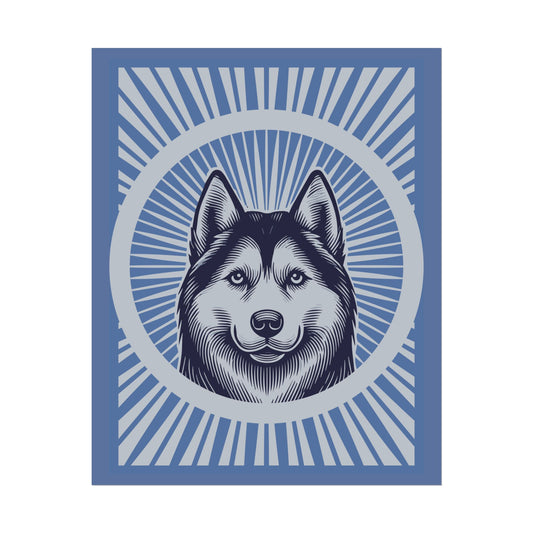 Siberian Husky Art Print