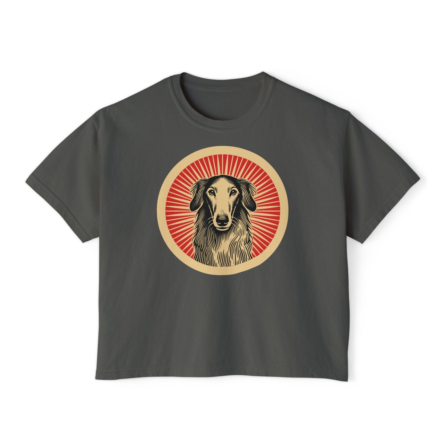 Borzoi Boxy Tee for Women