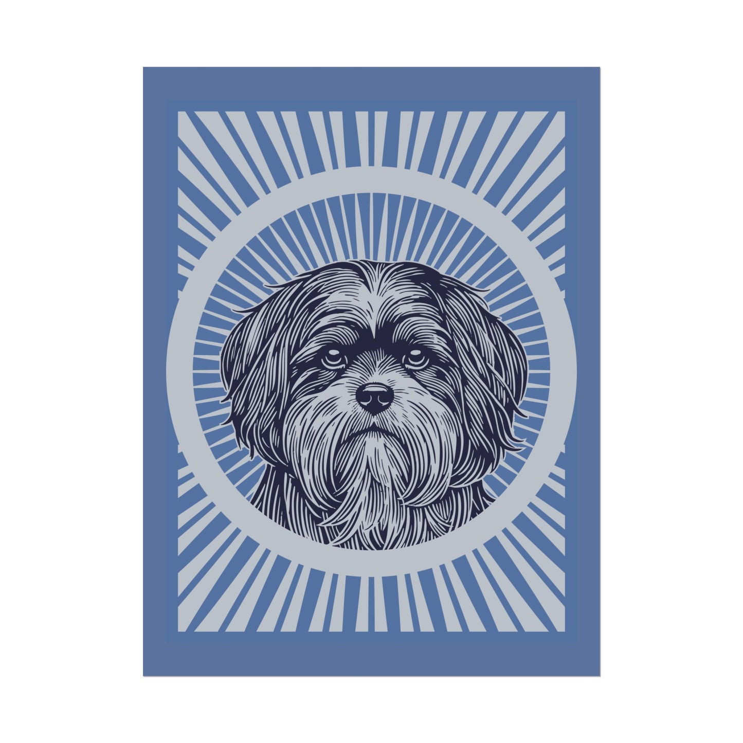 Lhasa Apso Art Print