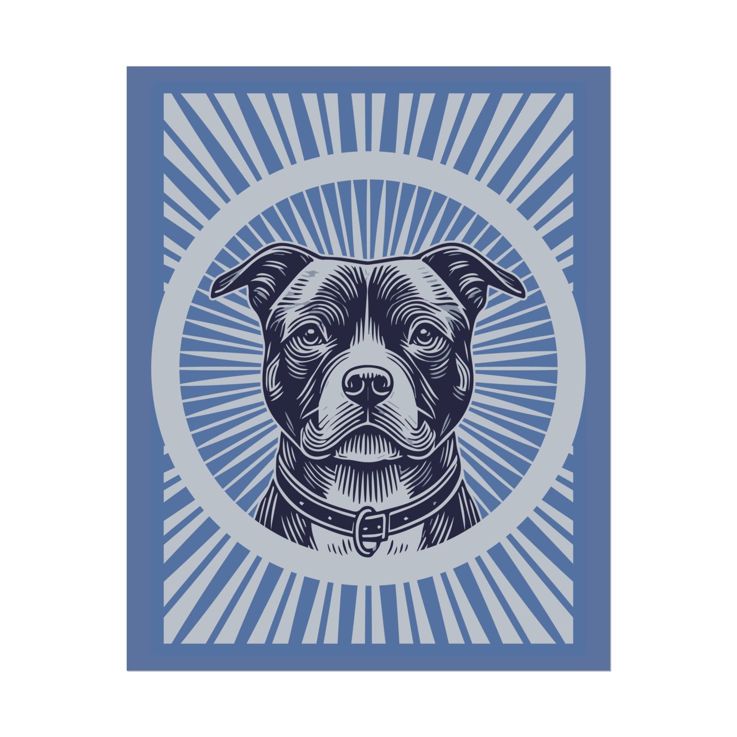 American Staffordshire Terrier Art Print