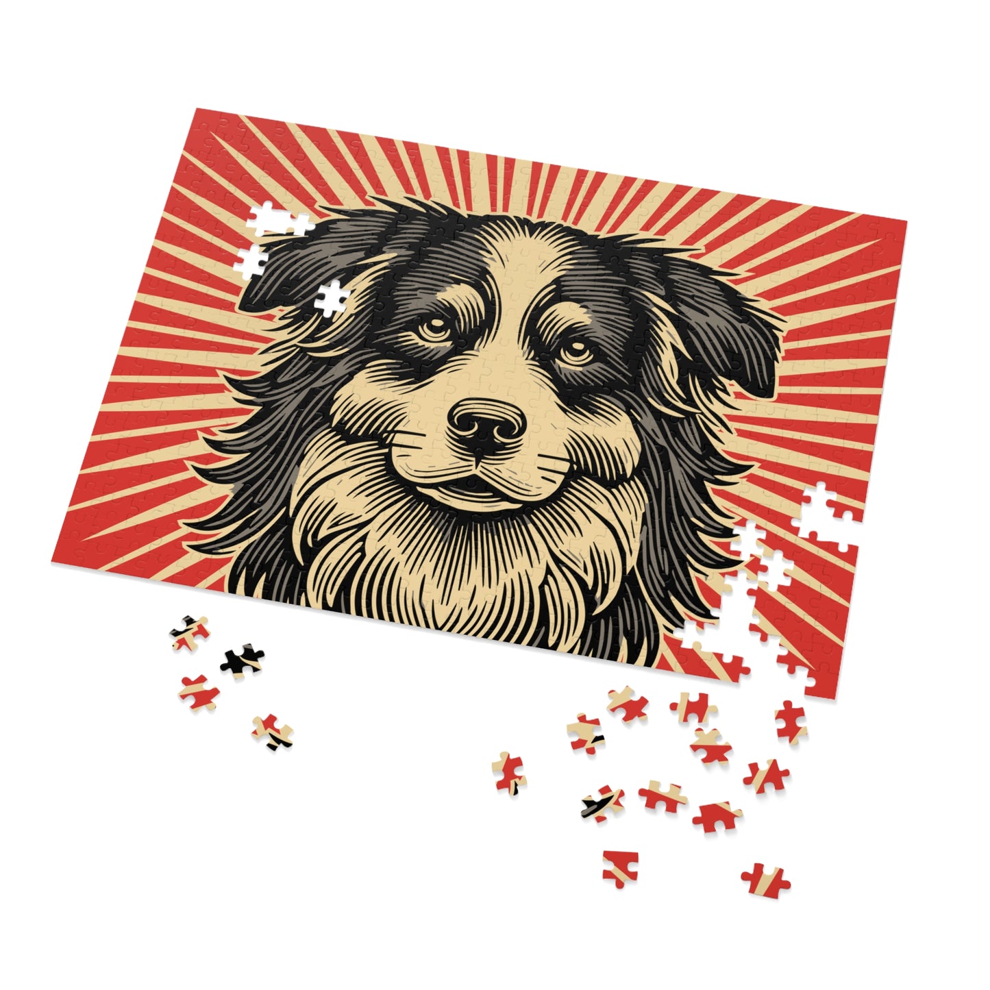 Border Collie Jigsaw Puzzle