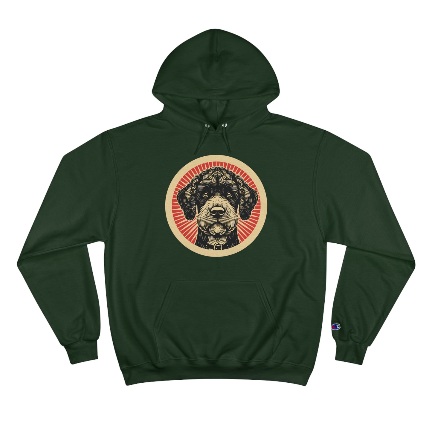 Boxerdoodle Hoodie for Adults