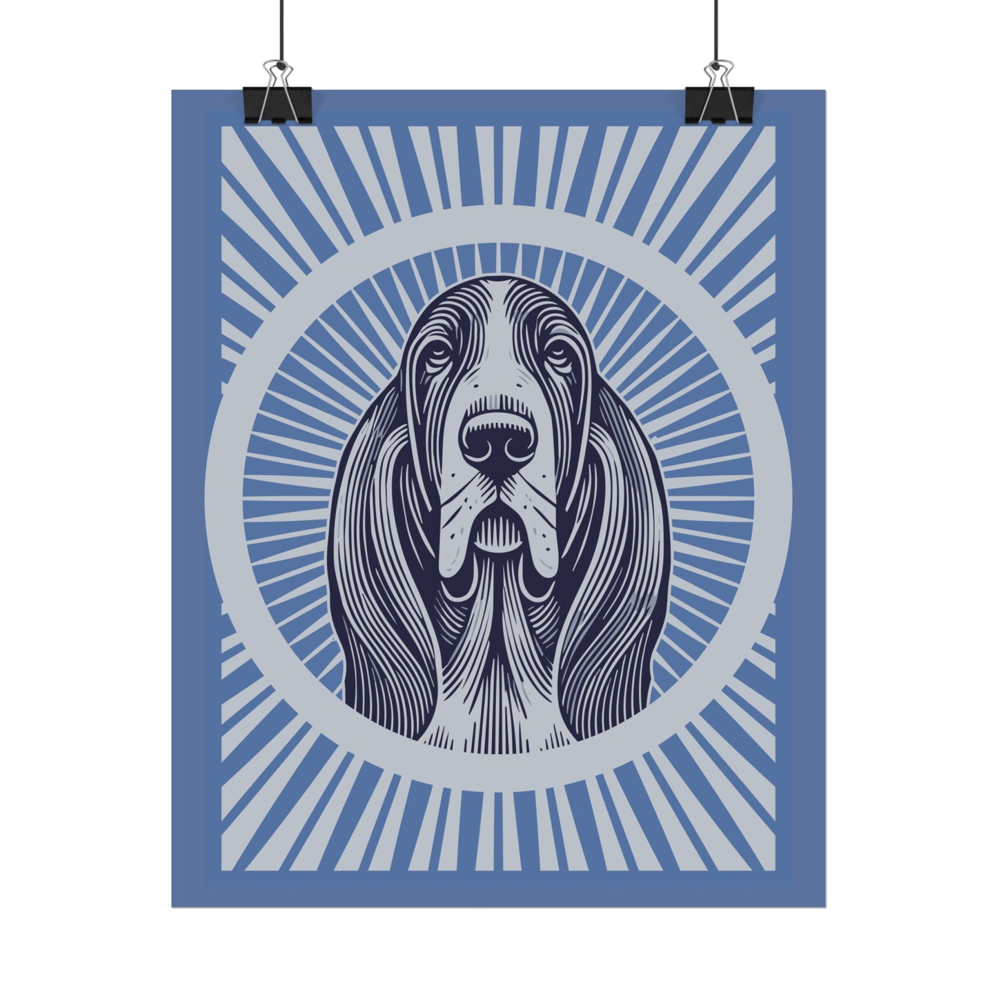 Basset Hound Art Print