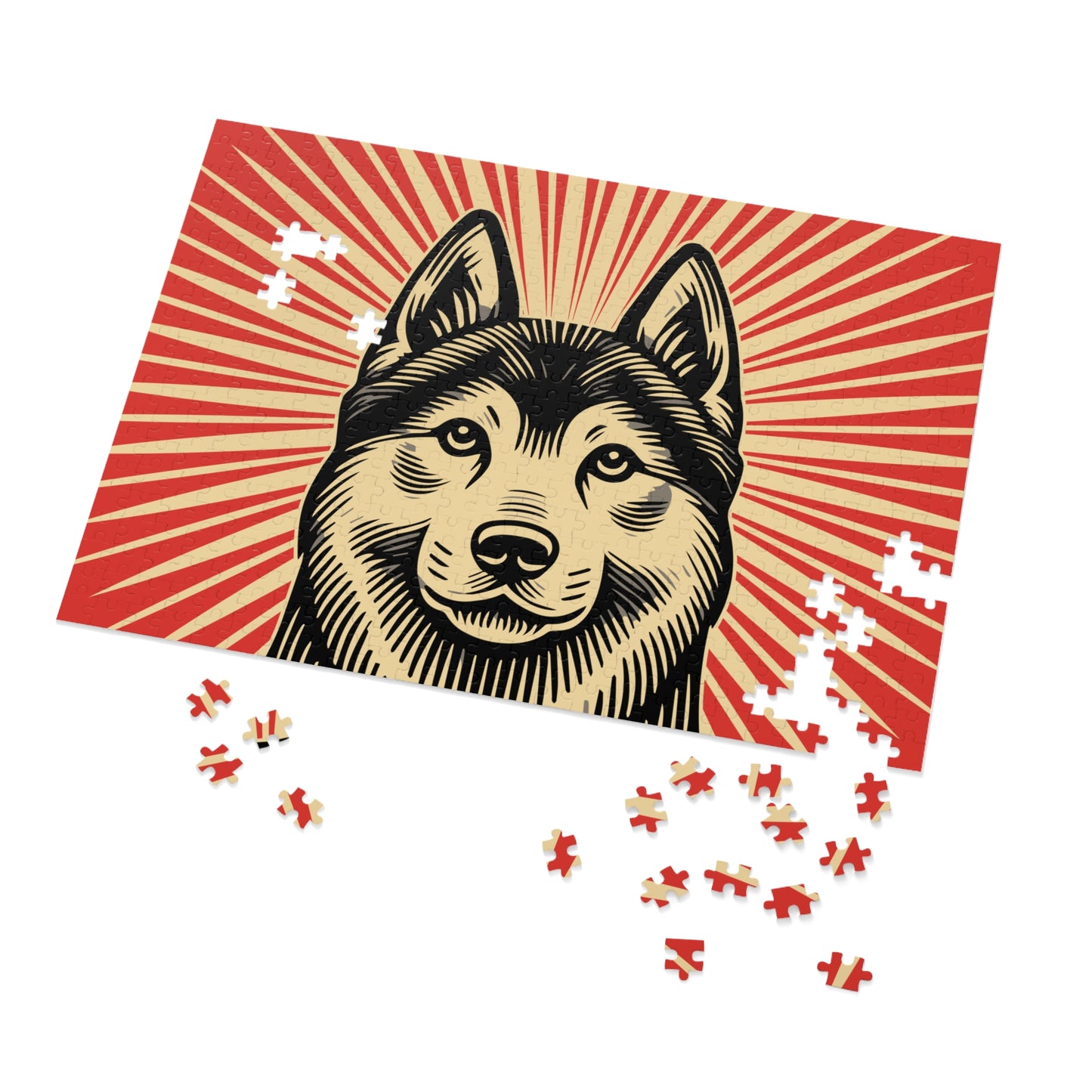 Norwegian Elkhound Jigsaw Puzzle