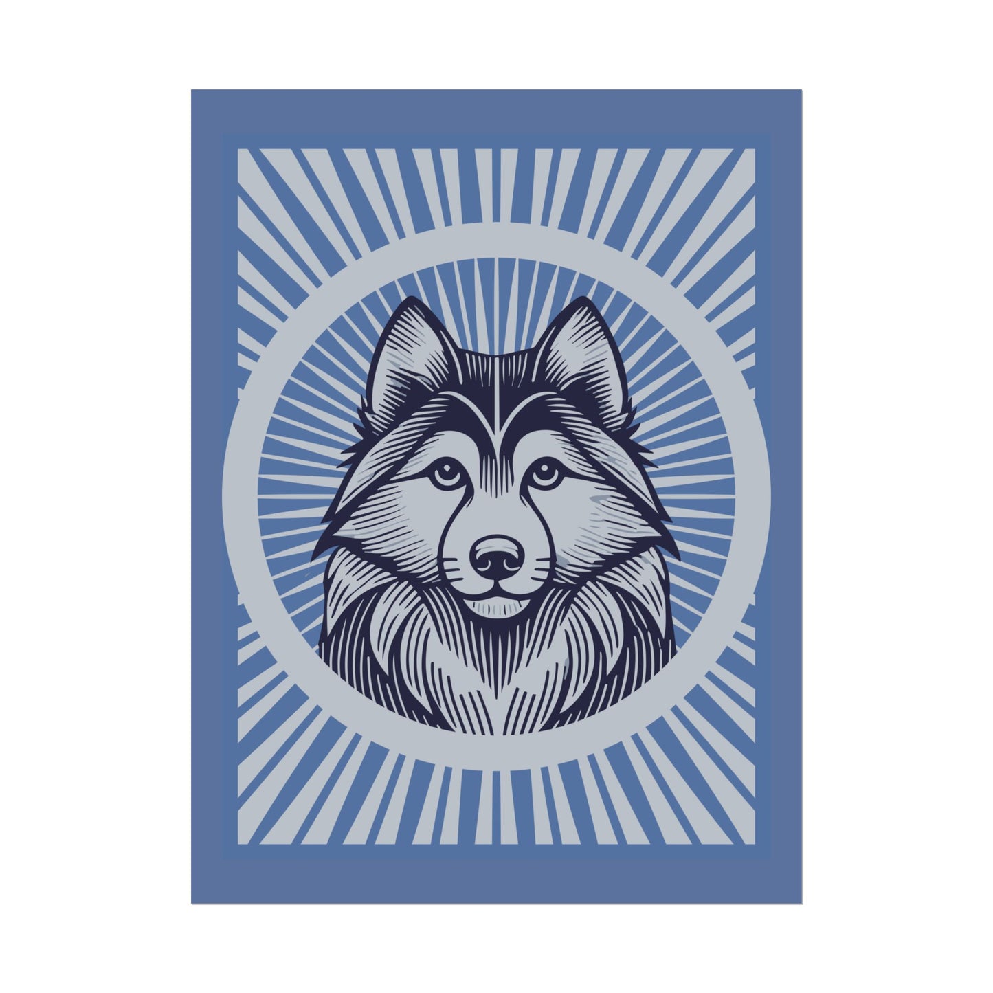 Alaskan Klee Kai Art Print