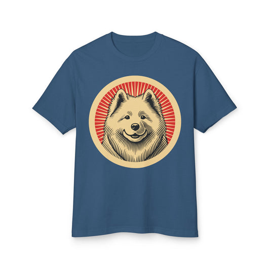 Samoyed Heavyweight Cotton T-Shirt for Adults