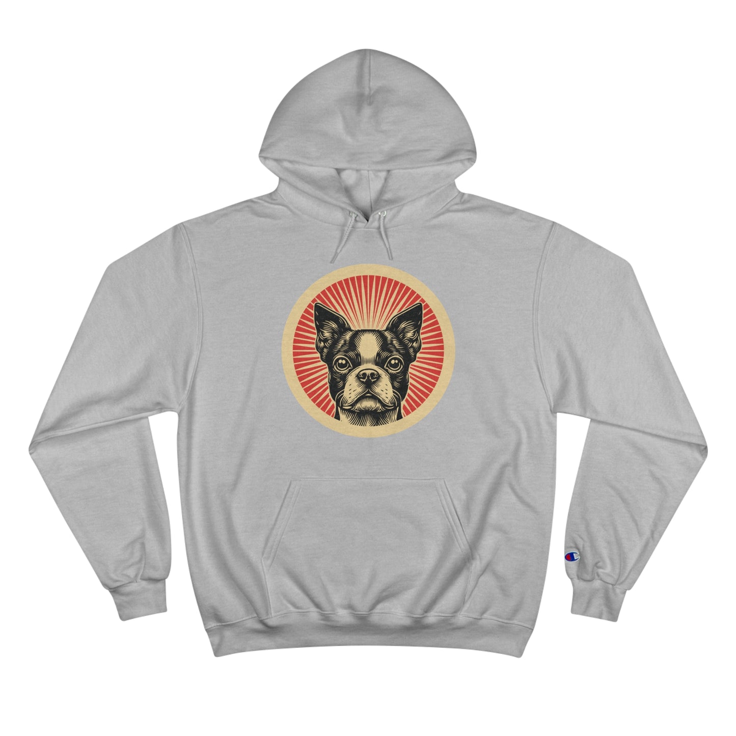 Boston Terrier Hoodie for Adults