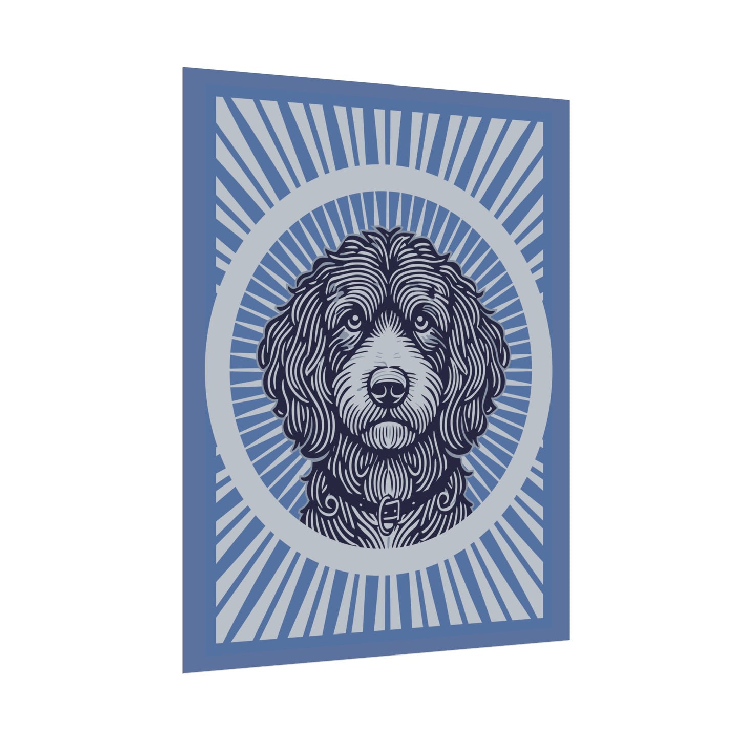 Aussiedoodle Art Print