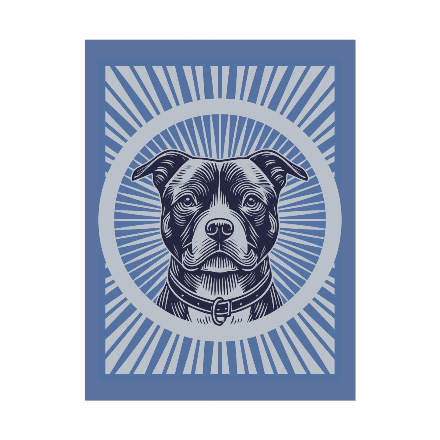 American Staffordshire Terrier Art Print
