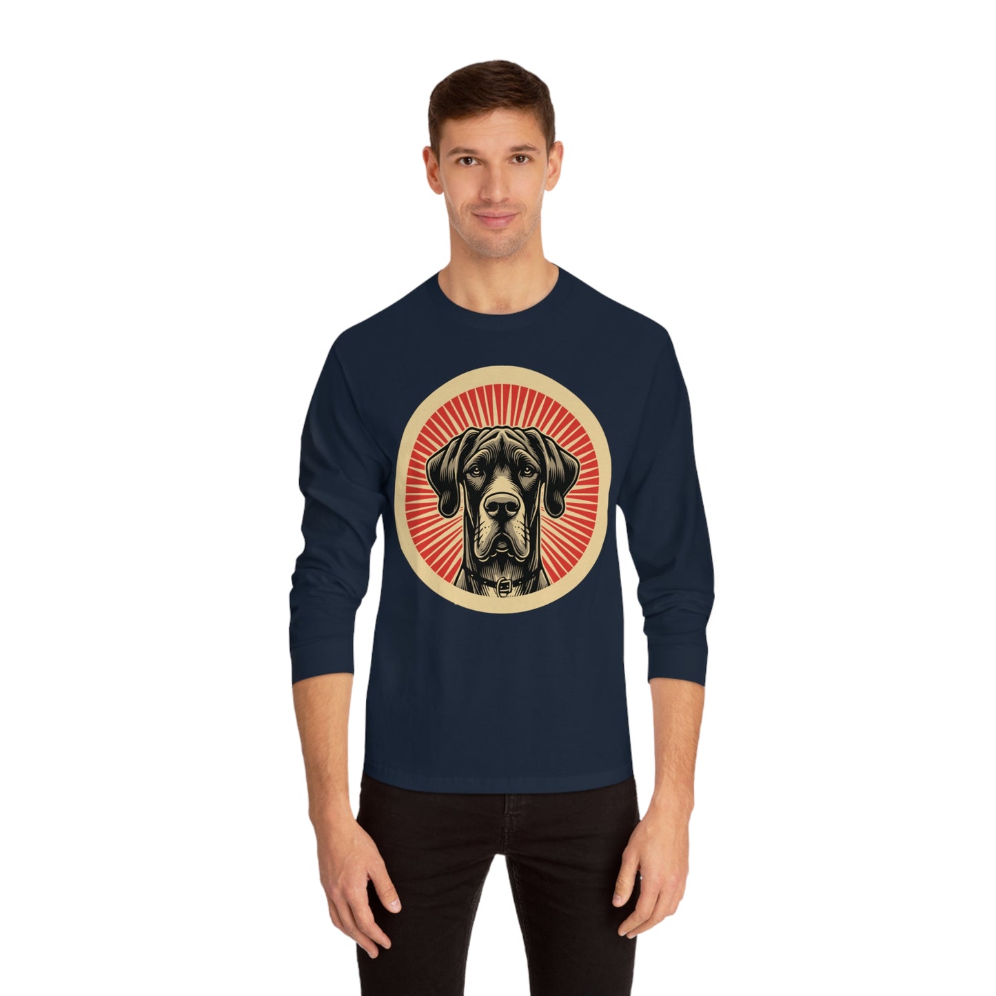 Great Dane Long Sleeve Tee for Adults