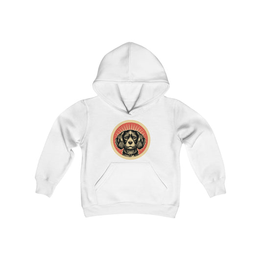 Cavachon  Heavy Hoodie for Kids