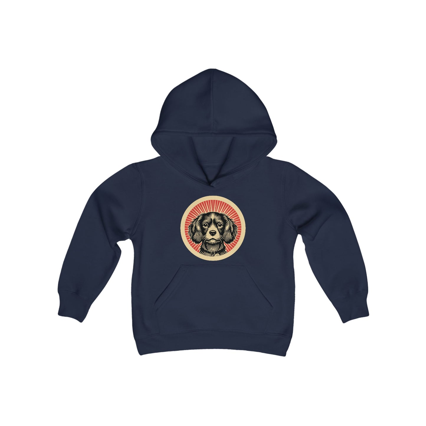Cavachon Heavy Hoodie for Kids