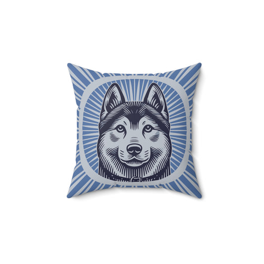 Norwegian Elkhound Pillow