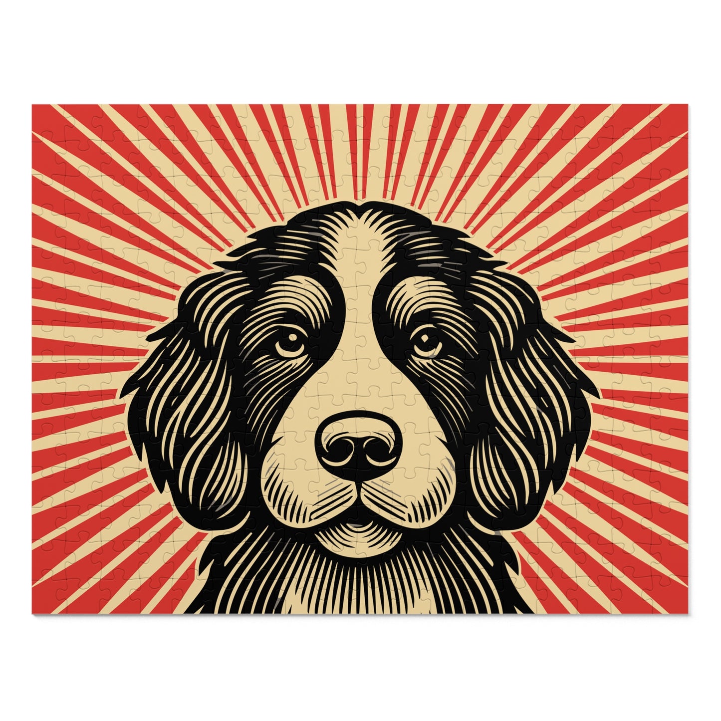 Bernedoodle Jigsaw Puzzle