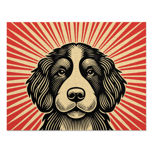 Bernedoodle Jigsaw Puzzle