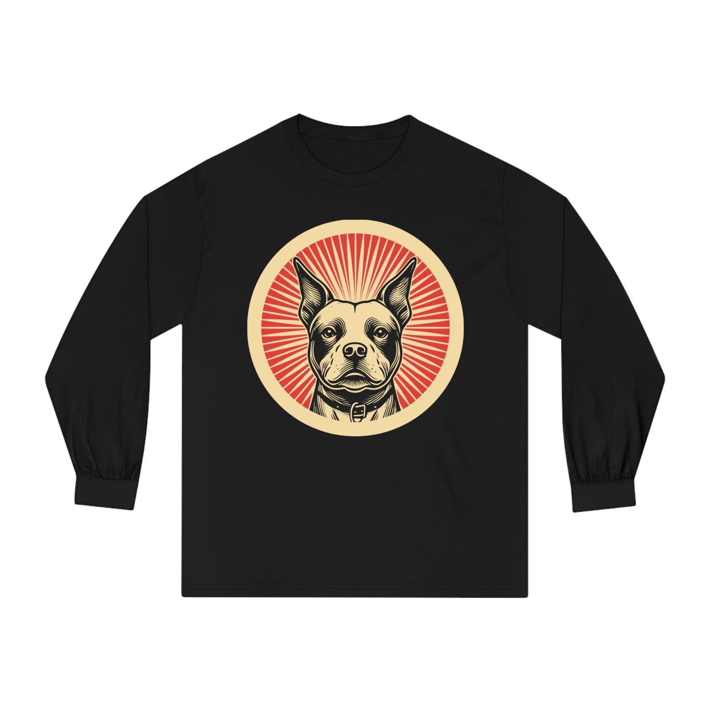 Staffordshire Bull Terrier Long Sleeve Tee for Adults