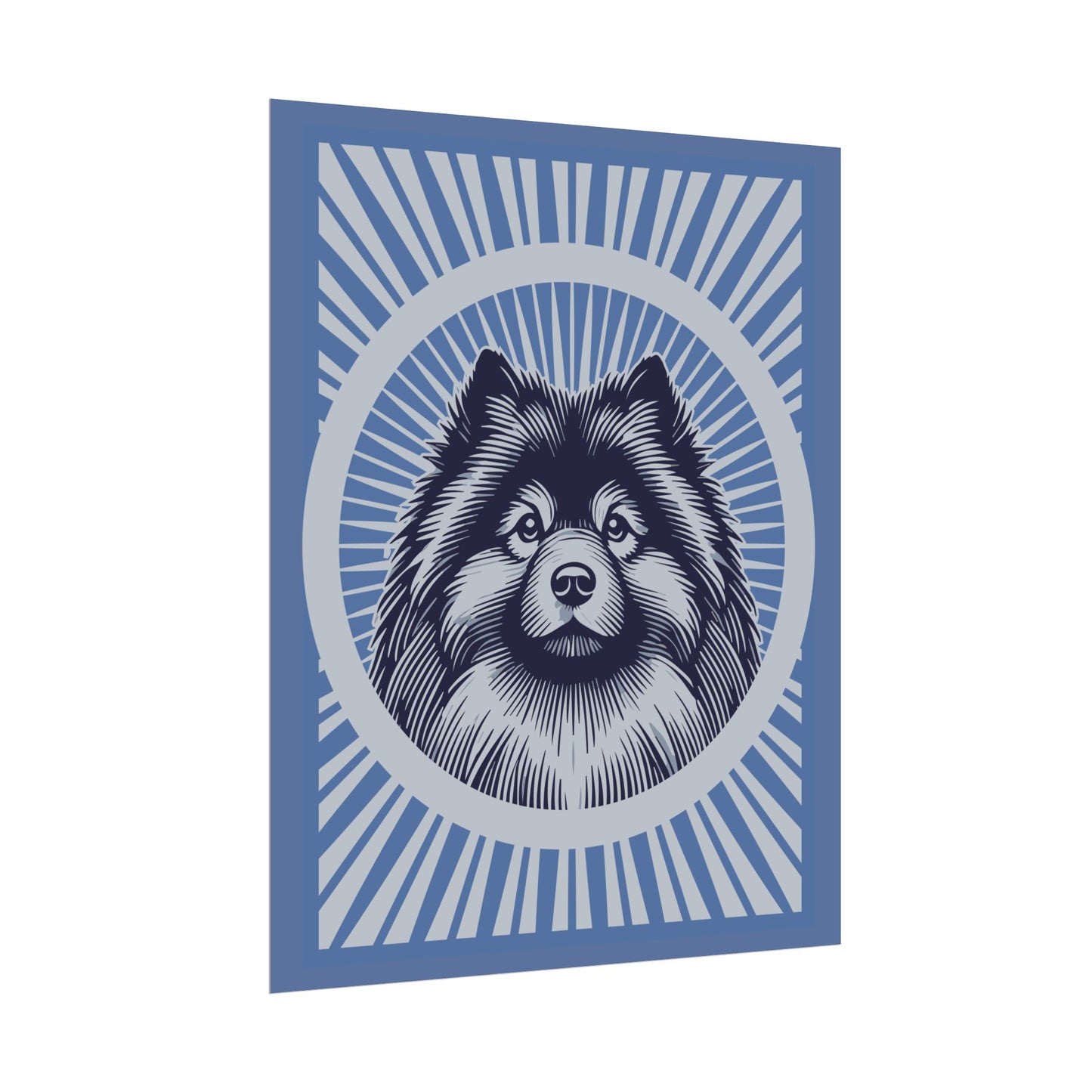 Keeshond Art Print