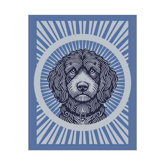 Aussiedoodle Art Print