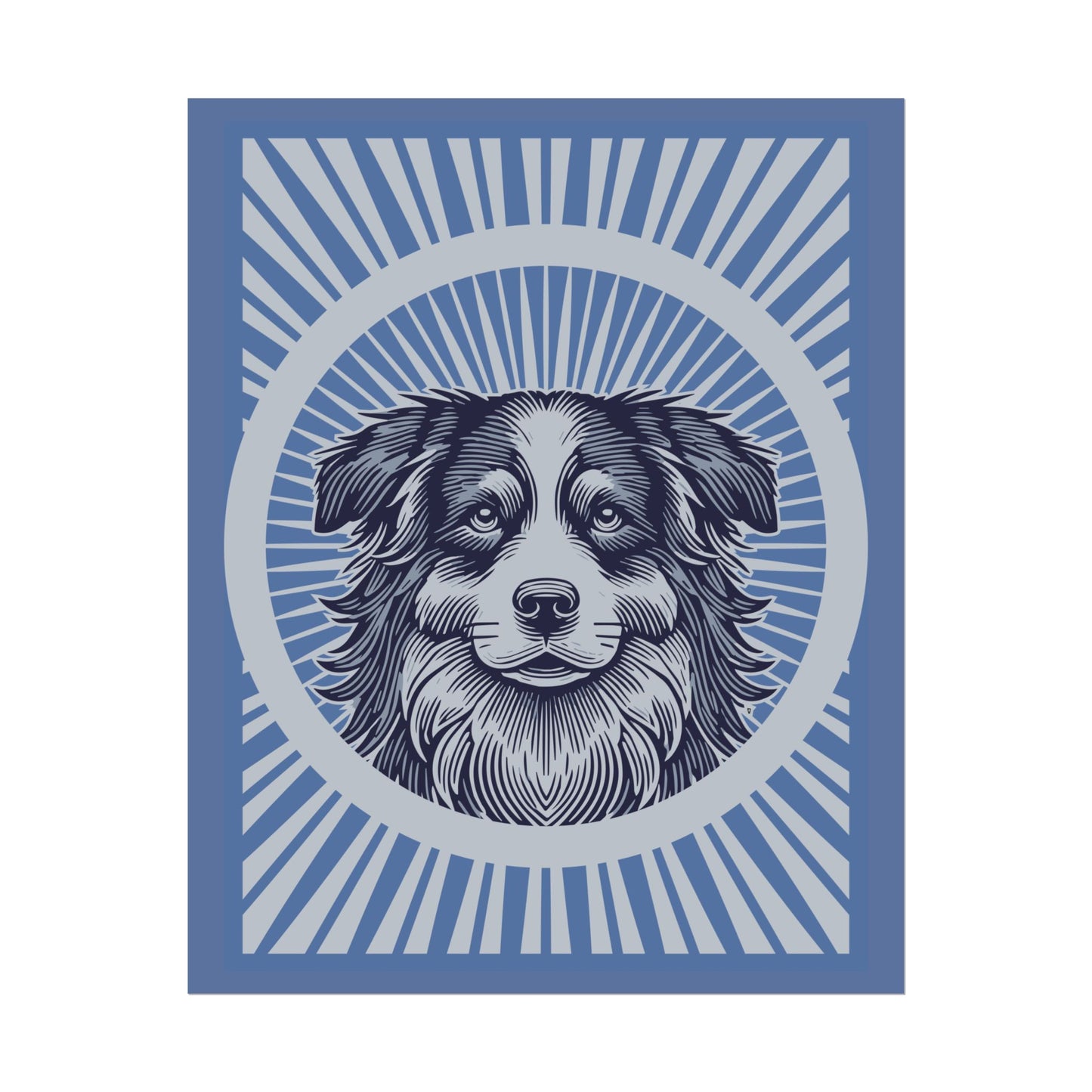 Border Collie Art Print
