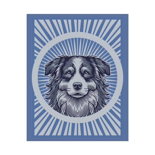Border Collie Art Print