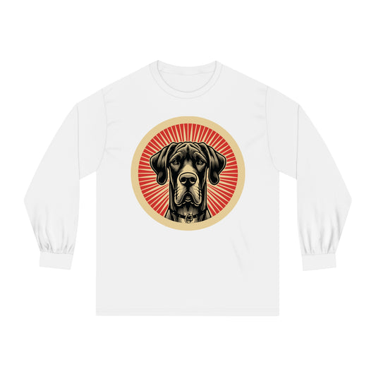 Great Dane Long Sleeve Tee for Adults